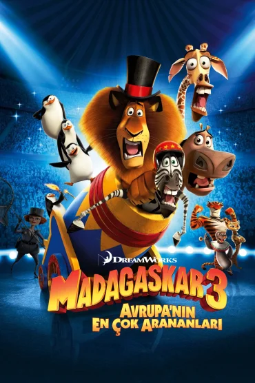 Madagaskar 3: Avrupanın En Çok Arananları